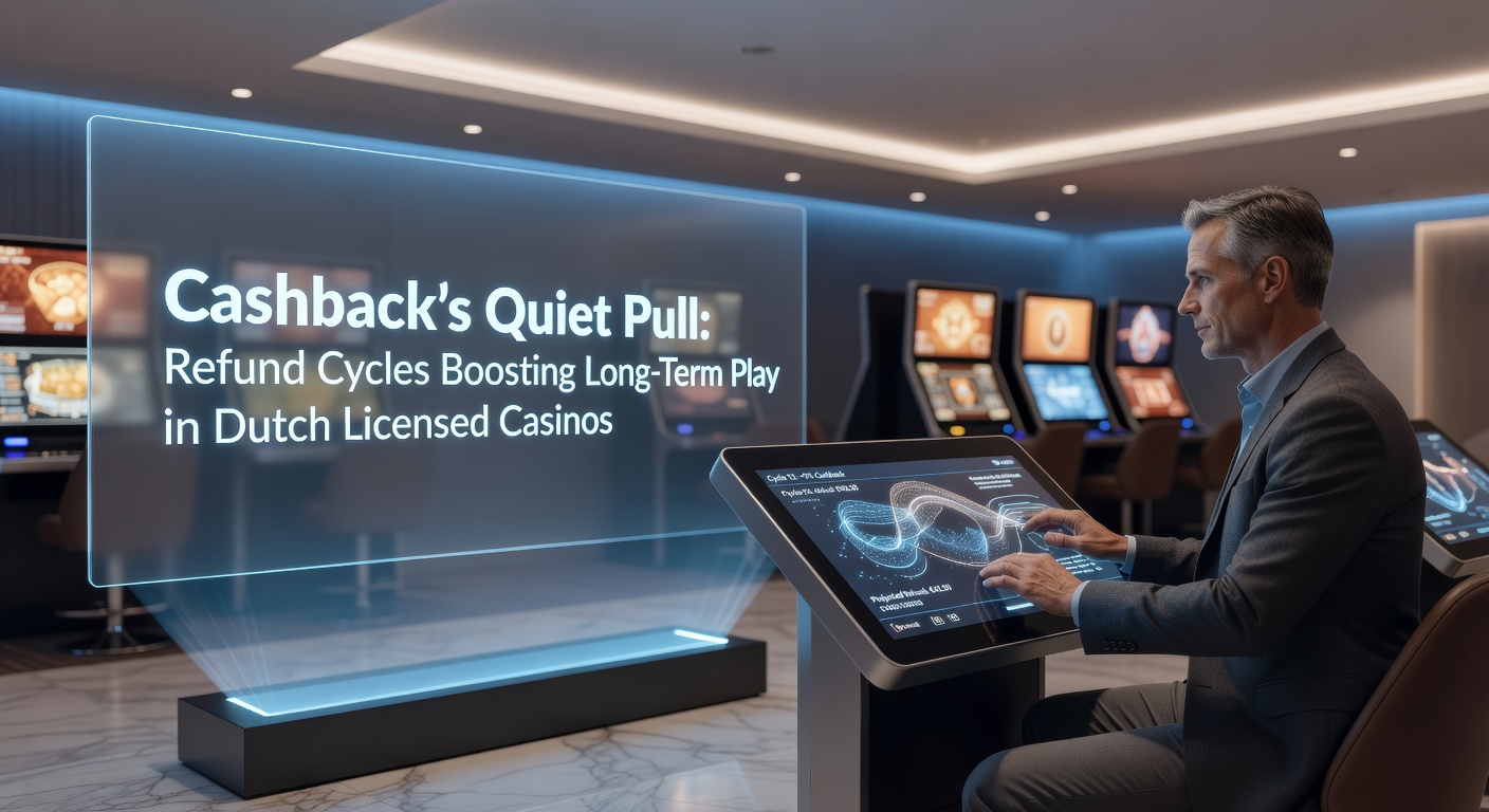 Grafiek met cashback-cycli en spelerretentie in Nederlandse online casinos, tonen stijgende lijnen van langdurige betrokkenheid