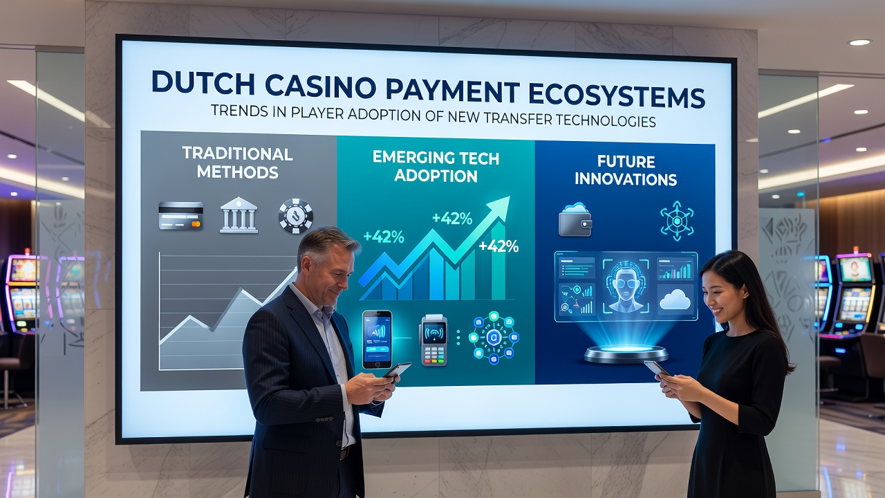 Grafiek van adoptietrends voor nieuwe betalingsmethoden bij Nederlandse casino spelers in 2026