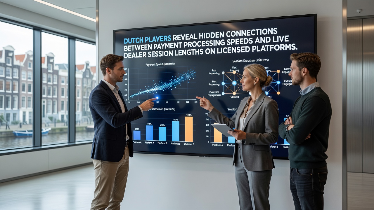 Analyse van betalingsverwerking en sessieduren in Nederlandse live dealer spellen