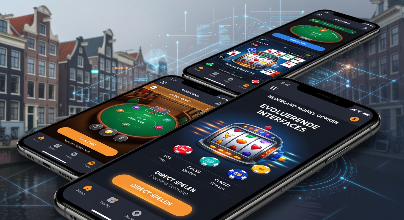 Evoluerende app interfaces in Nederlandse mobiele gokapps