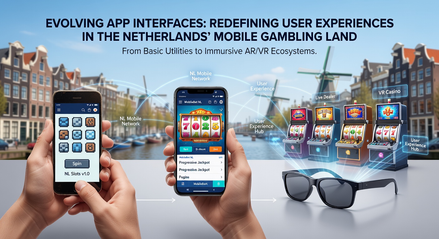 Mobiele gokapp met aangepaste interface in Nederland
