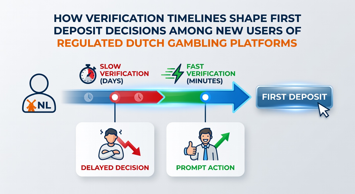 Illustratie van verificatieprocessen en stortingsopties bij Nederlandse online casinos