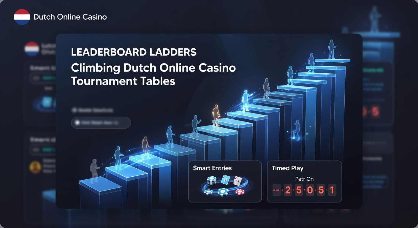 Dynamische leaderboard tabel met Nederlandse spelers die posities beklimmen tijdens een live toernooi