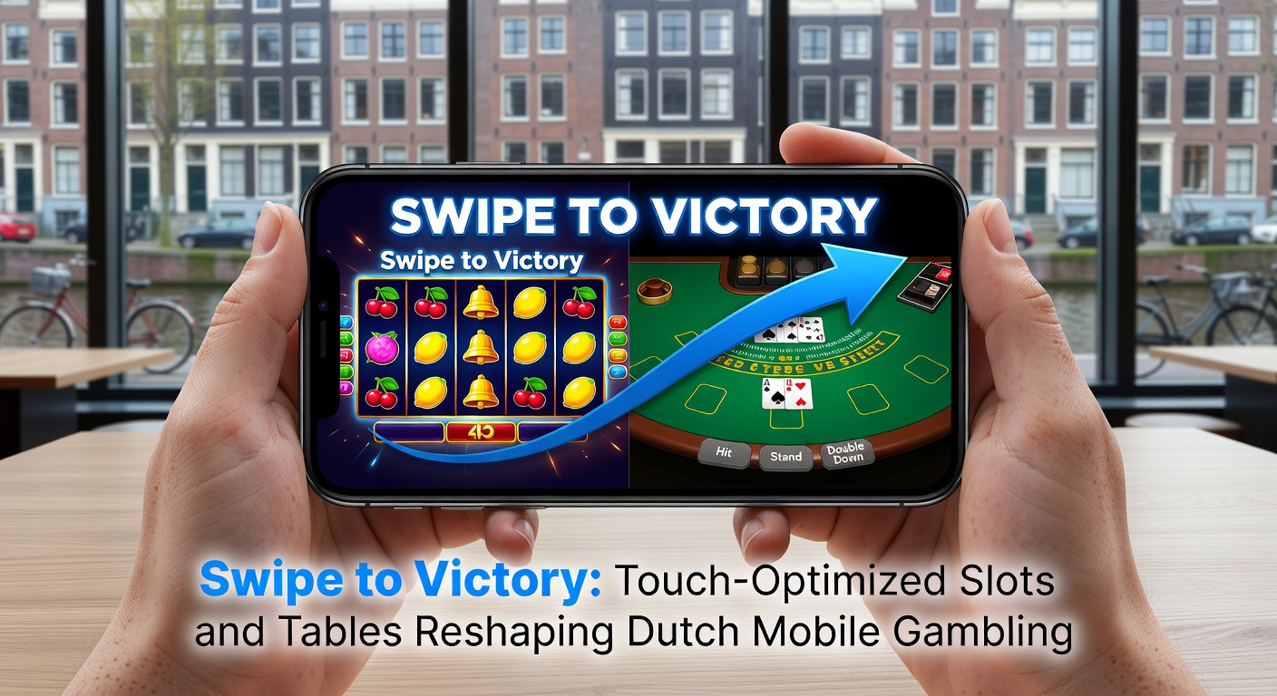 Live blackjack tafel op mobiel met swipe-chipplaatsing en touch-zooms, populair onder Nederlandse gokkers voor naadloze interactie